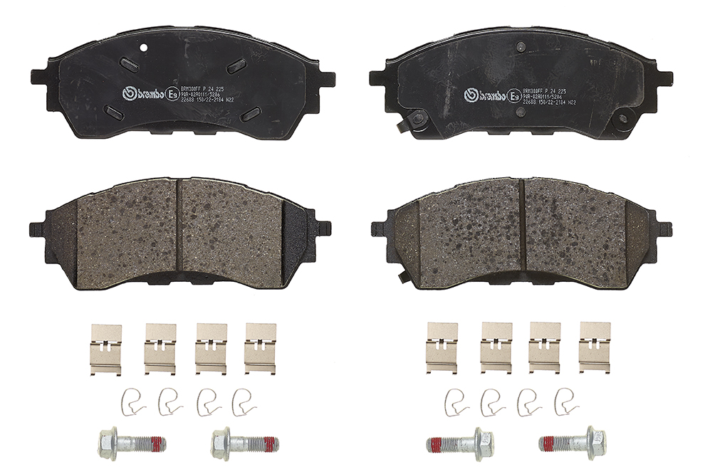 A.B.S. P 24 225 BREMBO Bremsbelagsatz, Scheibenbremse